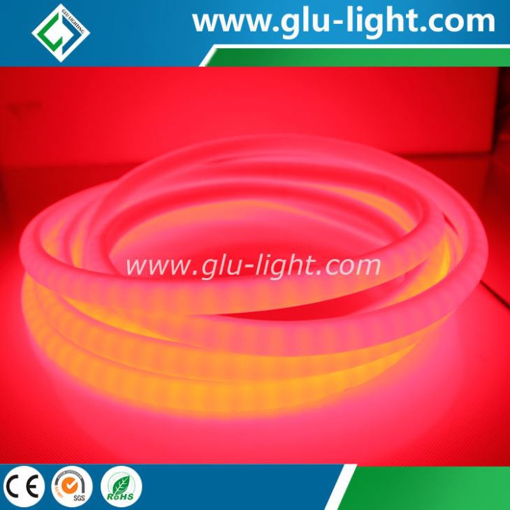 IP67 silicone UV resistant 12V/24v RGB neon lights RGB Waterproof led Strip