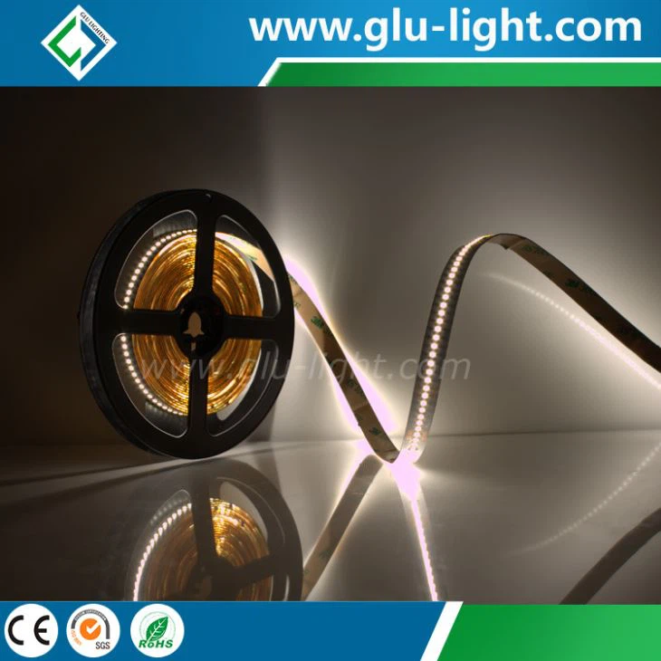 China Supplier 6mm Slim High CRI 3000K Ra95 2216 Flex Led Ribbon 240 Leds/m